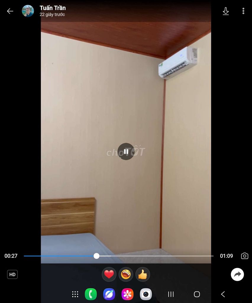 Дом в аренду на улице Цао Сон 8 недалеко от зоны FPT Хоа Хай. 8 миллионов