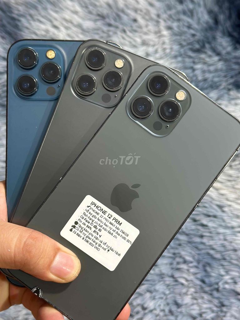 iPhone 12 Pro Max 256GB zin full. Mua bán Điện thoại tại Huyện Trảng Bom Đồng Nai được đăng bởi Hồ Trung Hiếu hình 1