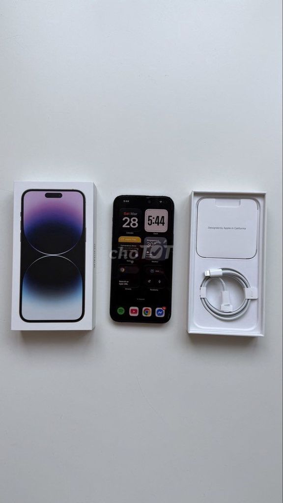 iPhone 14 ProMax 128 màu Tím mới dùng 6 tháng. Mua bán Điện thoại tại Quận Bình Thạnh Tp Hồ Chí Minh được đăng bởi Ngọc hình 1
