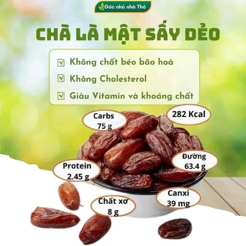 chà là mật sấy khô