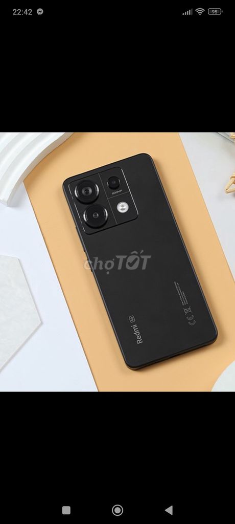 Mới mua Note 13 Pro 5G được 5 hôm. Mua bán Điện thoại tại Huyện Kim Bảng Hà Nam được đăng bởi Tuấn Anh hình 1