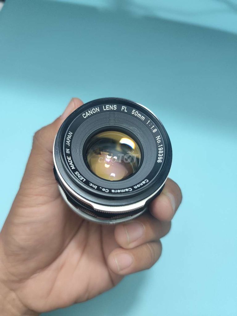 Ống kính Canon FD 50mm F1.8. Mua bán Máy ảnh, Máy quay tại Quận Bình Tân Tp Hồ Chí Minh được đăng bởi Trương Kiệt hình 1