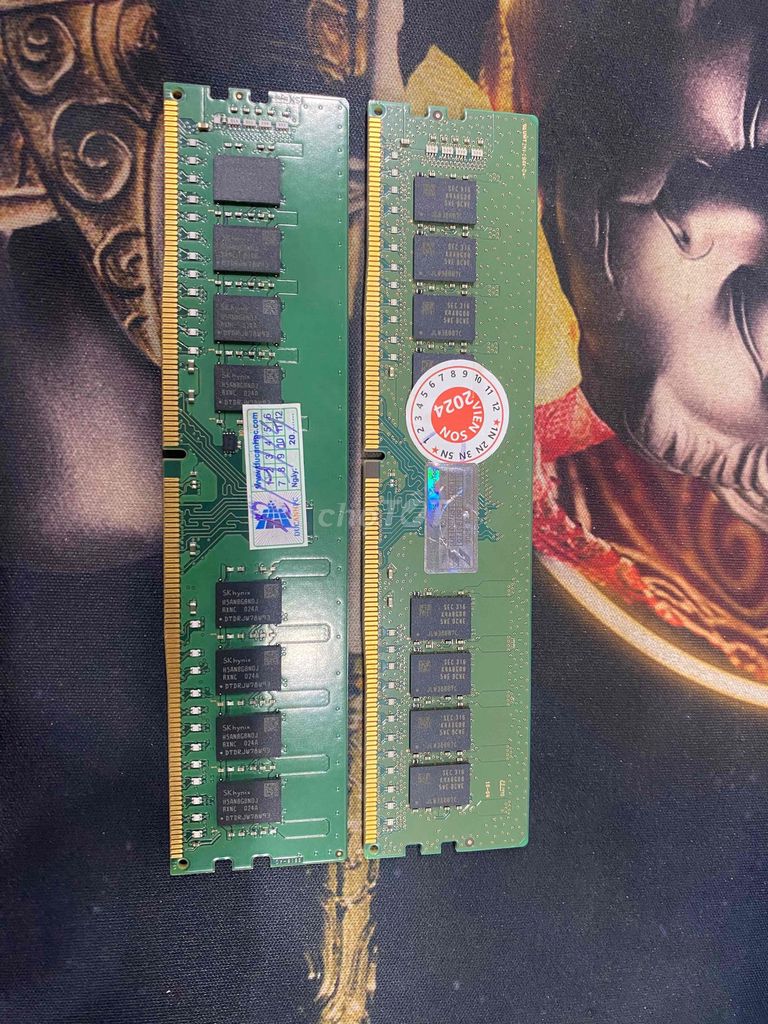 RAM Samsung SK Hynix DDR4 16GB Máy tính để bàn. Mua bán Linh kiện (RAM, Card...) tại Quận Hoàn Kiếm Hà Nội được đăng bởi Hai Trieu hình 1