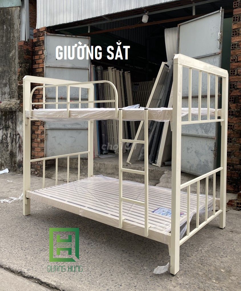 GIƯỜNG TẦNG==GIƯỜNG TẦNG SẮT HỘP 4X8-GIƯỜNG TẦNG==. Mua bán Giường, chăn ga gối nệm tại Thành phố Thủ Đức Tp Hồ Chí Minh được đăng bởi NỘI THẤT NHÀ XINH hình 1