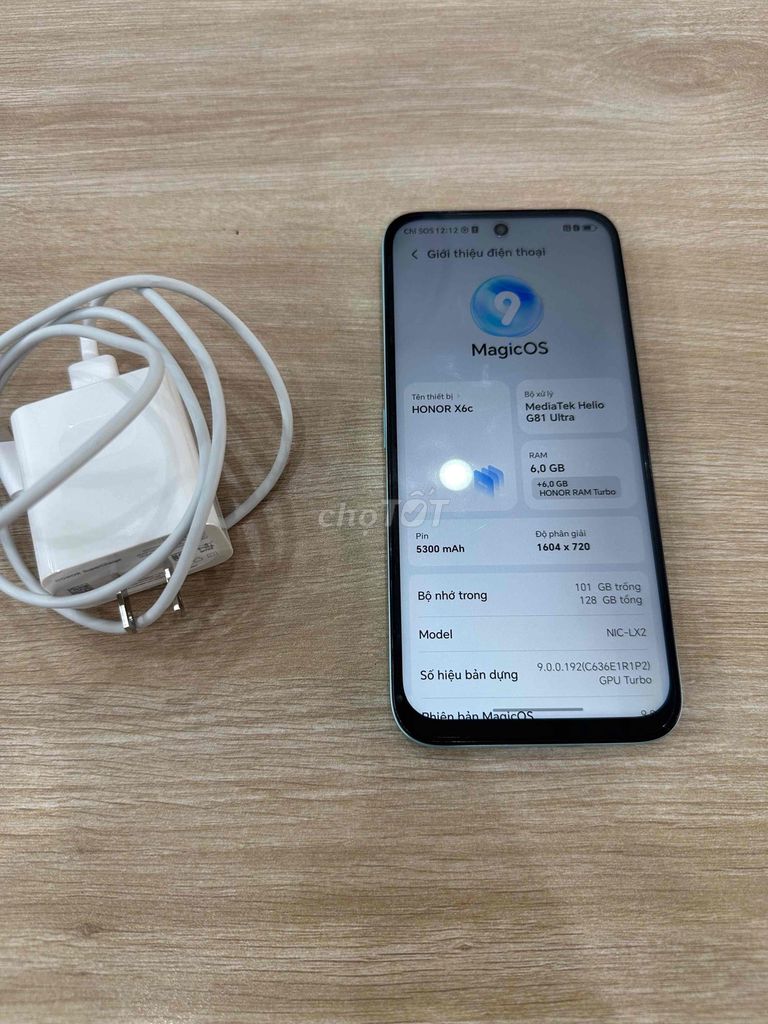 Honor X6C ram 6/128  Pin 5300 sạc zin theo máy. Mua bán Điện thoại tại Quận Cầu Giấy Hà Nội được đăng bởi thành hình 1