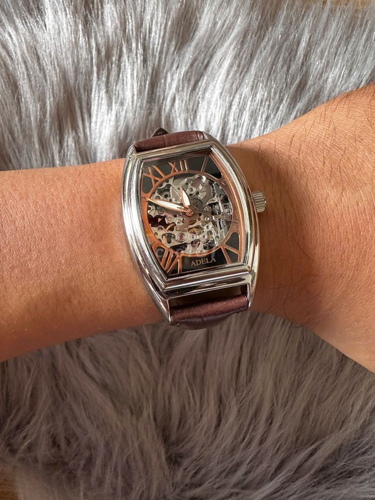 Đồng hồ Adela Skeleton Automatic Nam. Mua bán Đồng hồ tại Quận 7 Tp Hồ Chí Minh được đăng bởi BB Watch hình 1