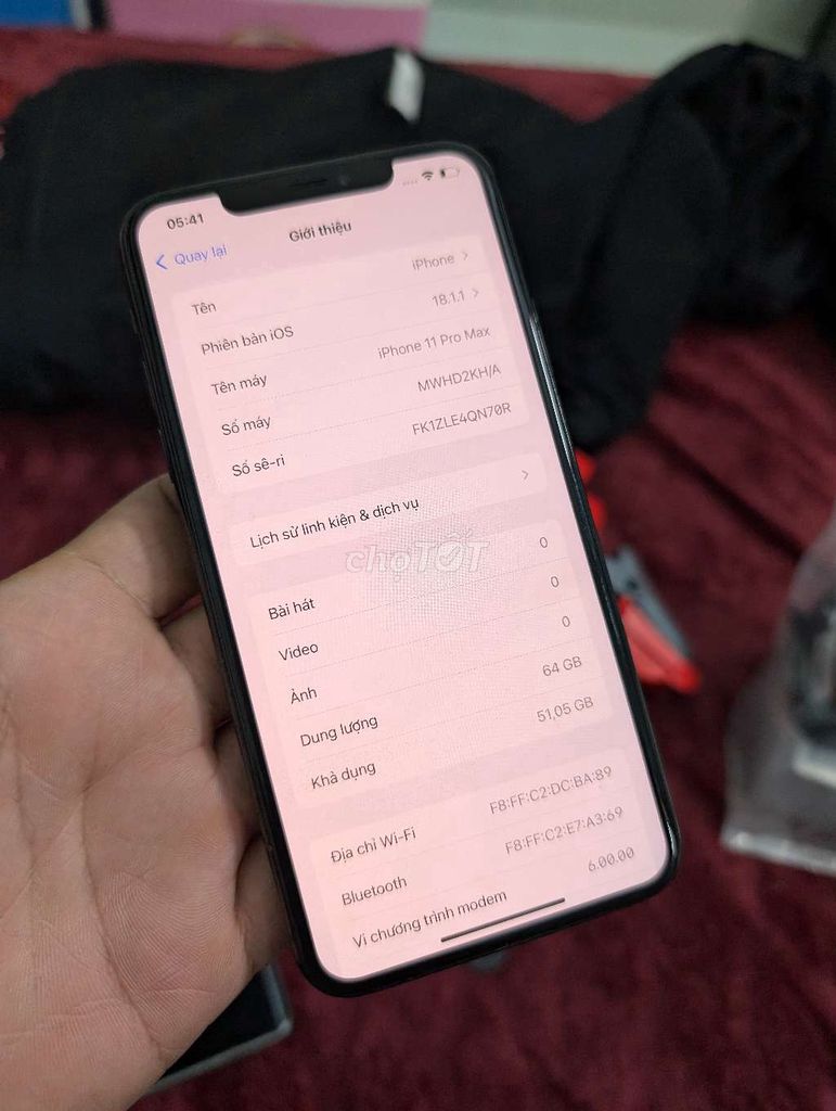 Iphone 11 pro max quốc tế