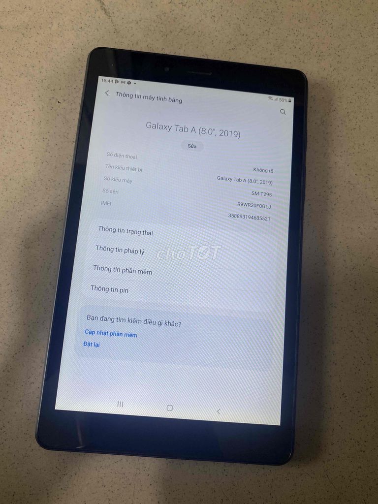 Samsung Tab A 2019 8in có 4G androdi 11 32gb xàiOK