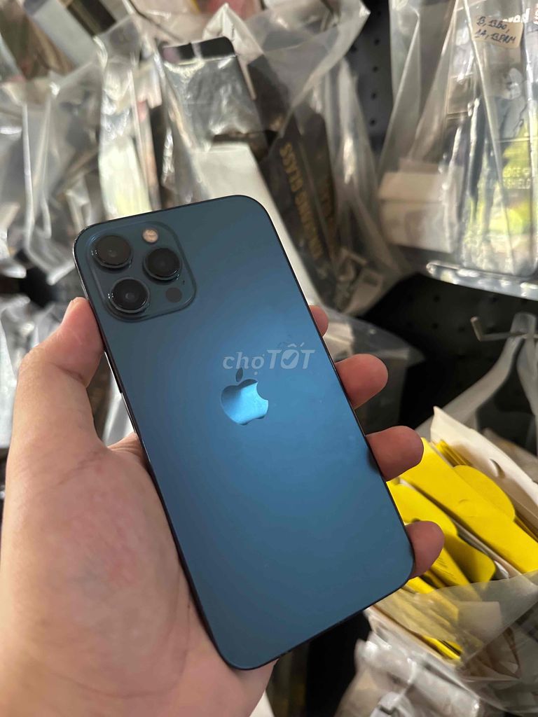 Apple iPhone 12 Pro Max Xanh. Mua bán Điện thoại tại Quận Cẩm Lệ Đà Nẵng được đăng bởi Nguyễn Văn Công Thành hình 1