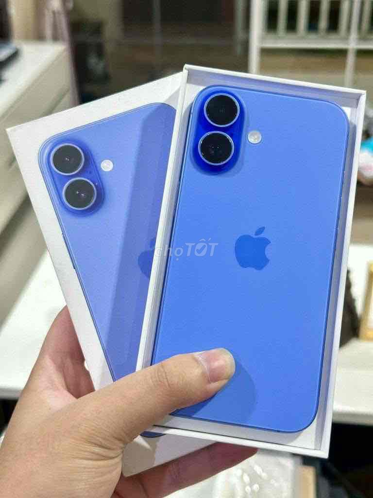 iPhone 16 128GB Xanh FULLBOX NEW APPLE 03/2026. Mua bán Điện thoại tại Quận 10 Tp Hồ Chí Minh được đăng bởi iStockHCM hình 1
