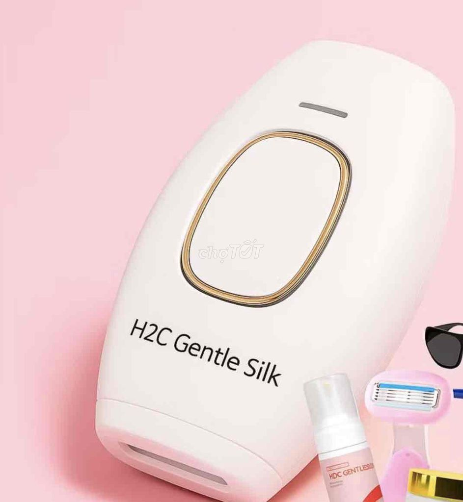 Máy triệt lông H2C Gentle Silk Trắng. Mua bán Phụ kiện thời trang khác tại Quận Tây Hồ Hà Nội được đăng bởi Vân Thu hình 1