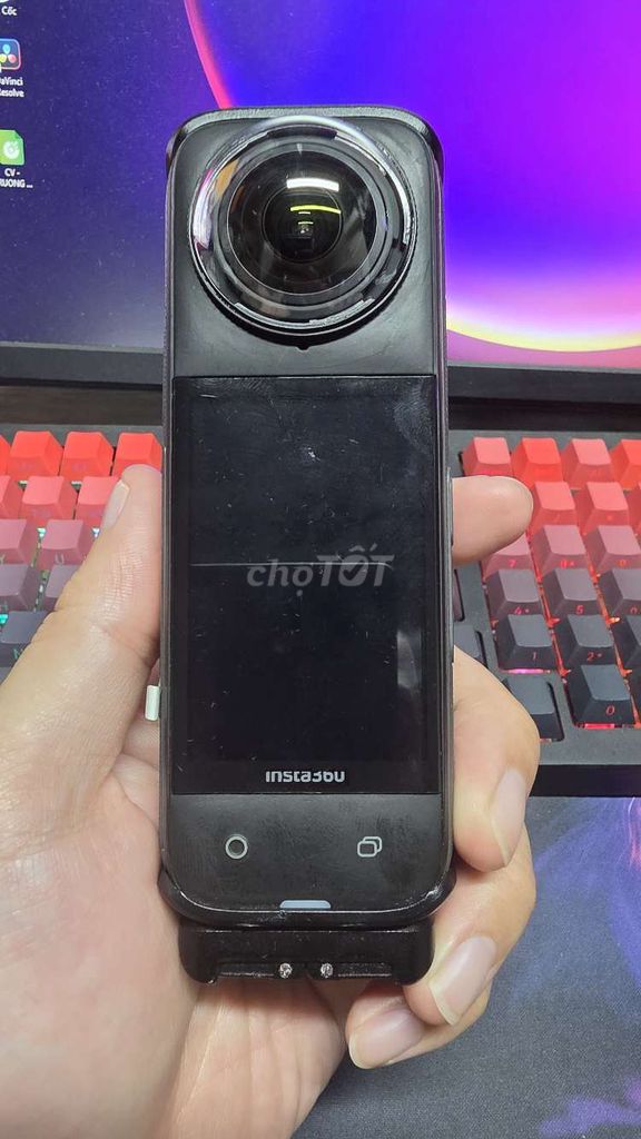 Camera hành động Insta360 X4 Đen Mới. Mua bán Máy ảnh, Máy quay tại Quận 4 Tp Hồ Chí Minh được đăng bởi Truong Quốc Bảo hình 1