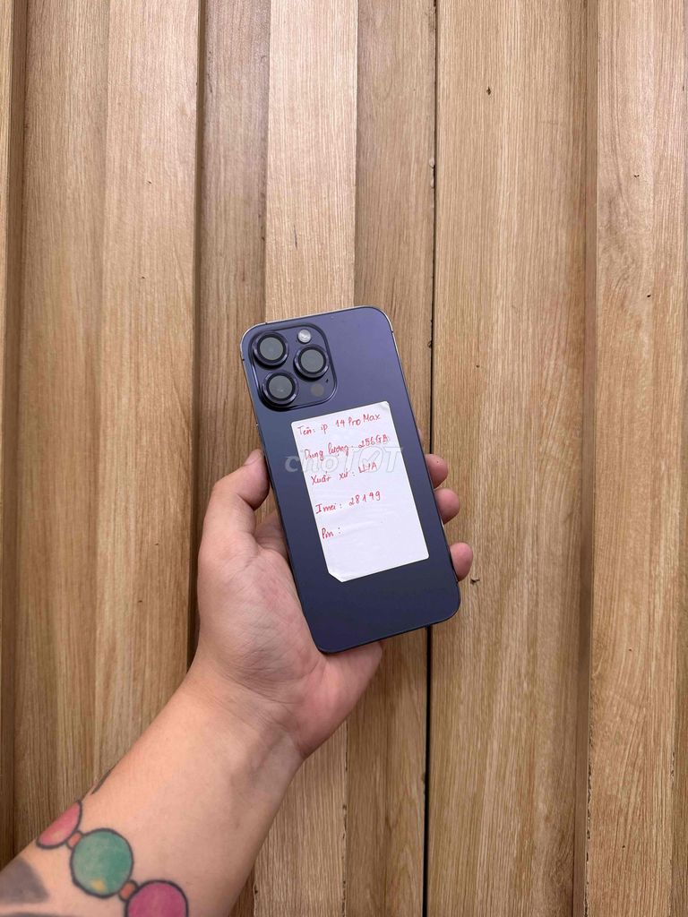 iPhone 14 Pro Max 256GB Tím LL/A. Mua bán Điện thoại tại Quận Đống Đa Hà Nội được đăng bởi  HT Mobie Trả góp nợ xáu bao duyệt hình 1
