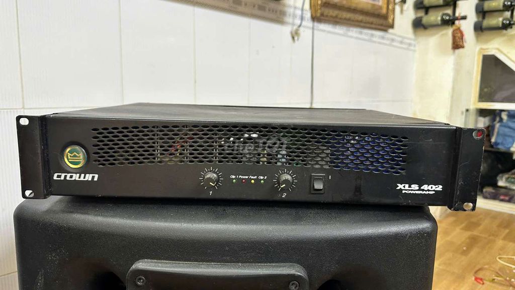 Cục đẩy Crown XLS 402 Đen. Mua bán Tivi, Âm thanh tại Huyện Nhà Bè Tp Hồ Chí Minh được đăng bởi A Cường hình 1