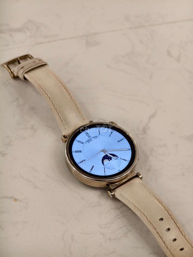 Huawei Watch GT4 41mm Dây da Trắng. Mua bán Thiết bị đeo thông minh tại Quận Hoàng Mai Hà Nội được đăng bởi Nguyễn Ngọc Huy hình 1