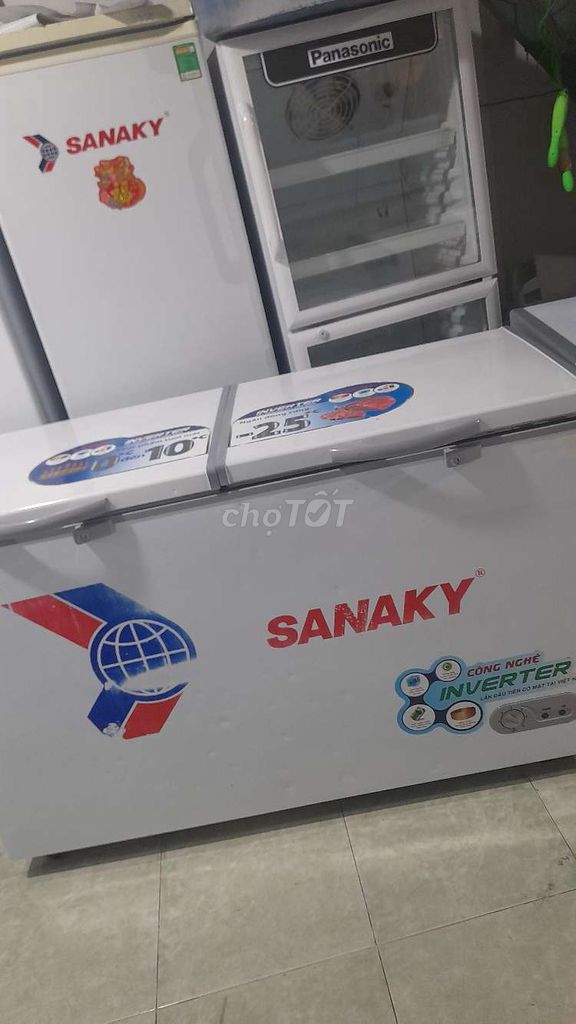 Bán tủ đông mát Sanaky 400 lít rất đẹp xài ok