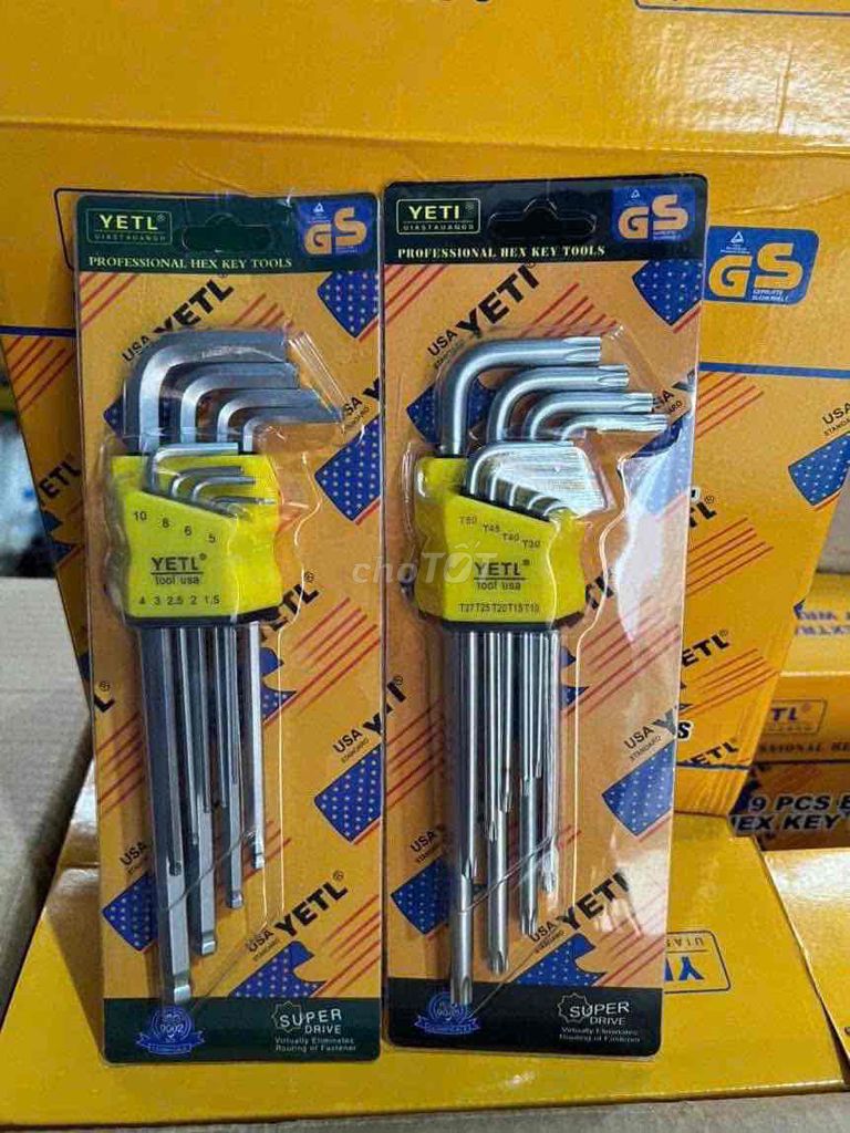 Bộ lục giác YETL Kim loại Bạc. Mua bán Nội thất, đồ gia dụng khác tại Huyện Cần Đước Long An được đăng bởi Lê Văn Minh Pha hình 1