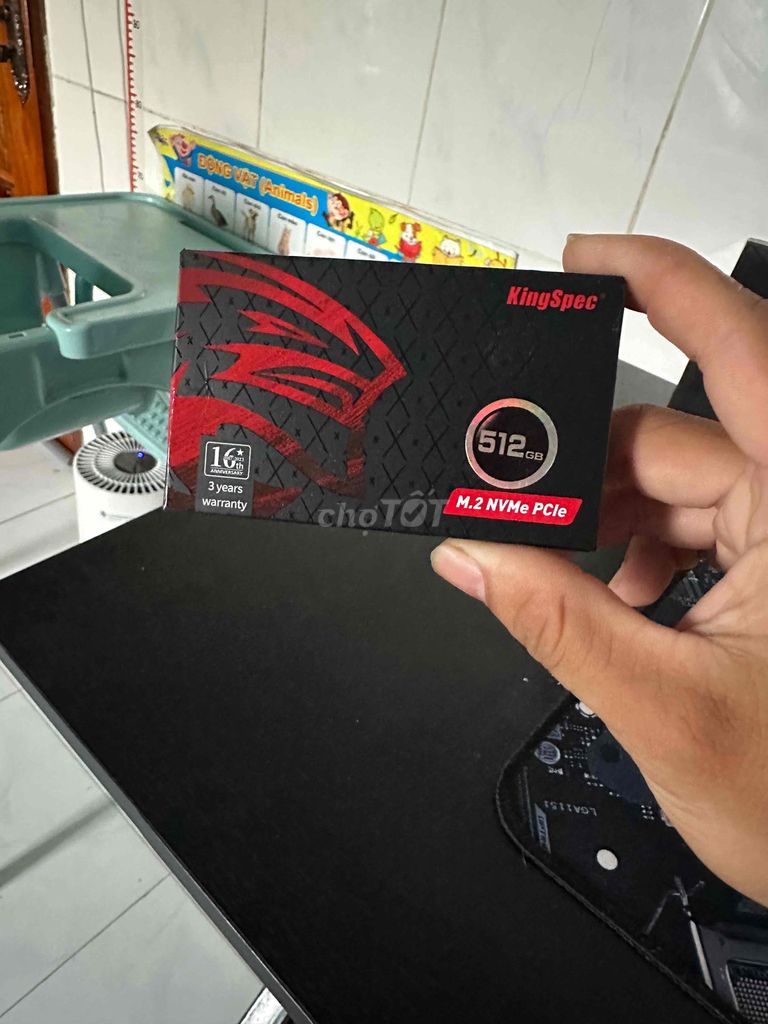 Ổ cứng SSD KingSpec 512GB. Mua bán Linh kiện (RAM, Card...) tại Thành phố Cà Mau Cà Mau được đăng bởi Phạm Trường An hình 1