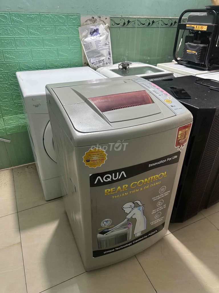 máy giặt Sanyo aqua 7.5kg. Mua bán Máy giặt tại Thành phố Dĩ An Bình Dương được đăng bởi Điện  máy HT hình 1