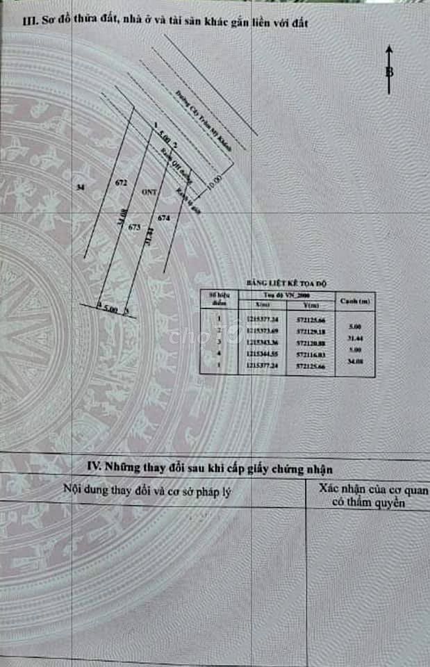 KHÔNG MUA THÌ PHÍ MUA THÌ LỜI! MT CÂY TRÔM THÁI MỸ 153M2 SHR CHỈ 510TR