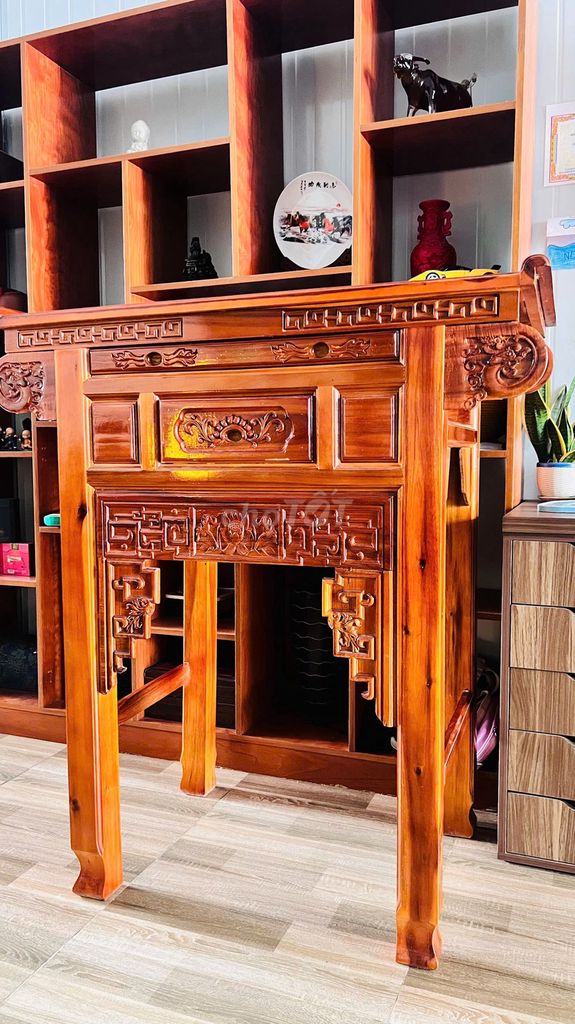 Tủ thờ Gỗ Nâu đỏ 1m07 120cm Còn mới. Mua bán Tủ, kệ gia đình tại Thành phố Biên Hòa Đồng Nai được đăng bởi Quỳnh hình 1