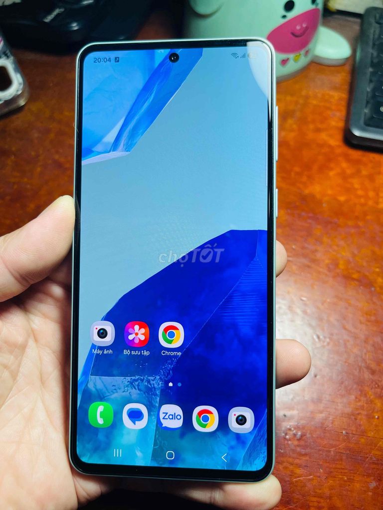 Samsung M55 5G 12GB Xanh Ngọc Đã sử dụng. Mua bán Điện thoại tại Thành phố Biên Hòa Đồng Nai được đăng bởi Nguyen Tuan Tien hình 1