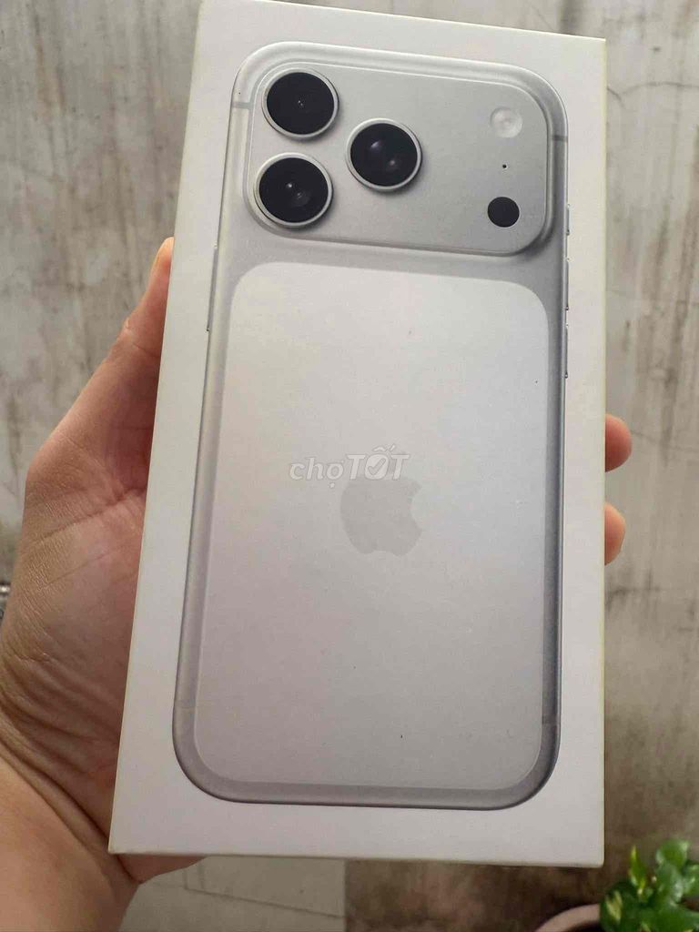 Iphone 17pro silver 256 new vietnam chính hãng. Mua bán Điện thoại tại Quận Gò Vấp Tp Hồ Chí Minh được đăng bởi Vy Anh hình 1