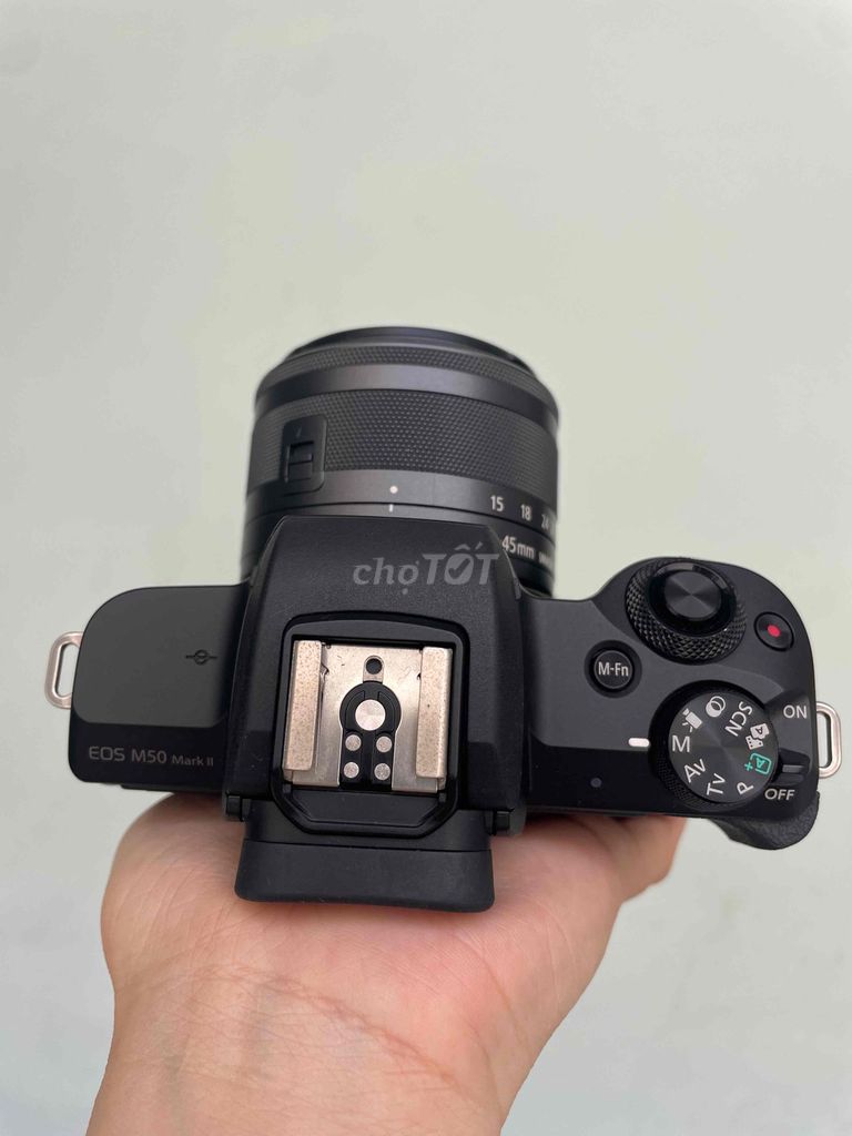 Máy ảnh Canon M50 II Đen 15-45mm. Mua bán Máy ảnh, Máy quay tại undefined undefined được đăng bởi huonglan Nguyễn  hình 1