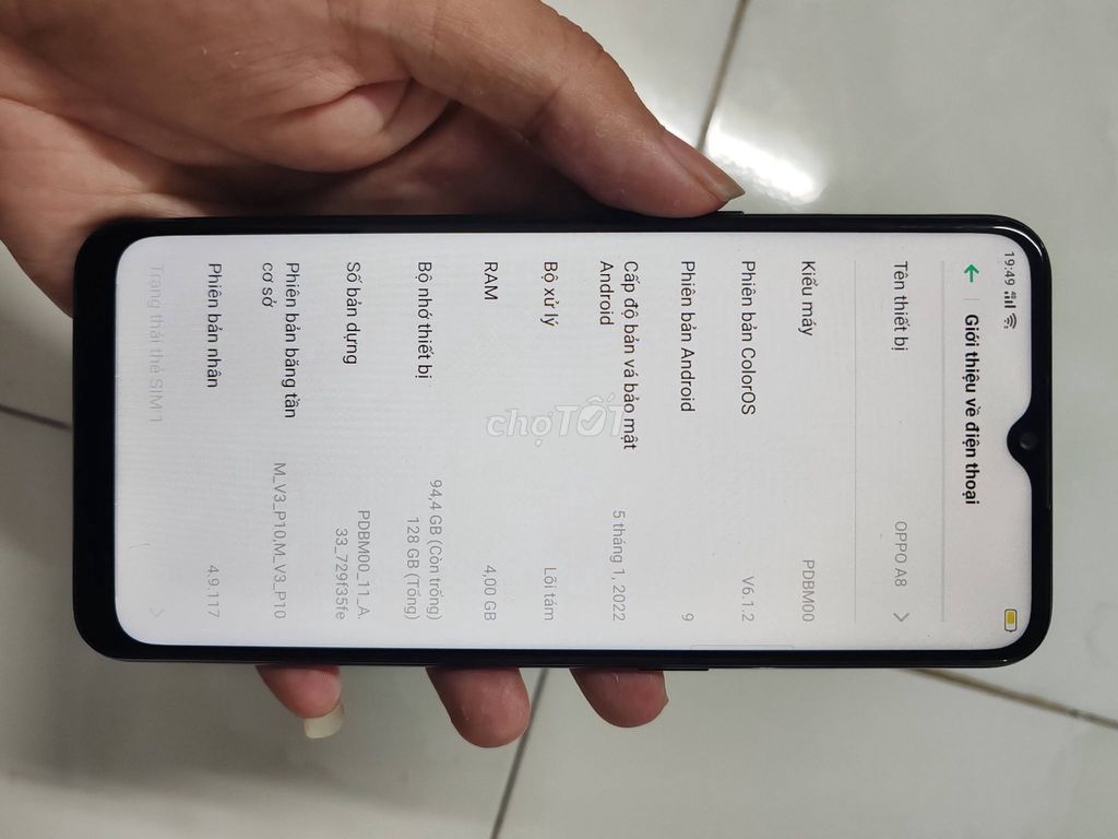 Oppo A31 128GB Đen Like New. Mua bán Điện thoại tại Quận 12 Tp Hồ Chí Minh được đăng bởi Hội Đồ Điện Tử hình 1