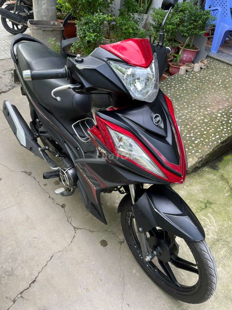 SYM Galaxy 50cc 2022 Đỏ đen 23000 km. Mua bán Xe máy tại Quận Gò Vấp Tp Hồ Chí Minh được đăng bởi Hung  hình 2