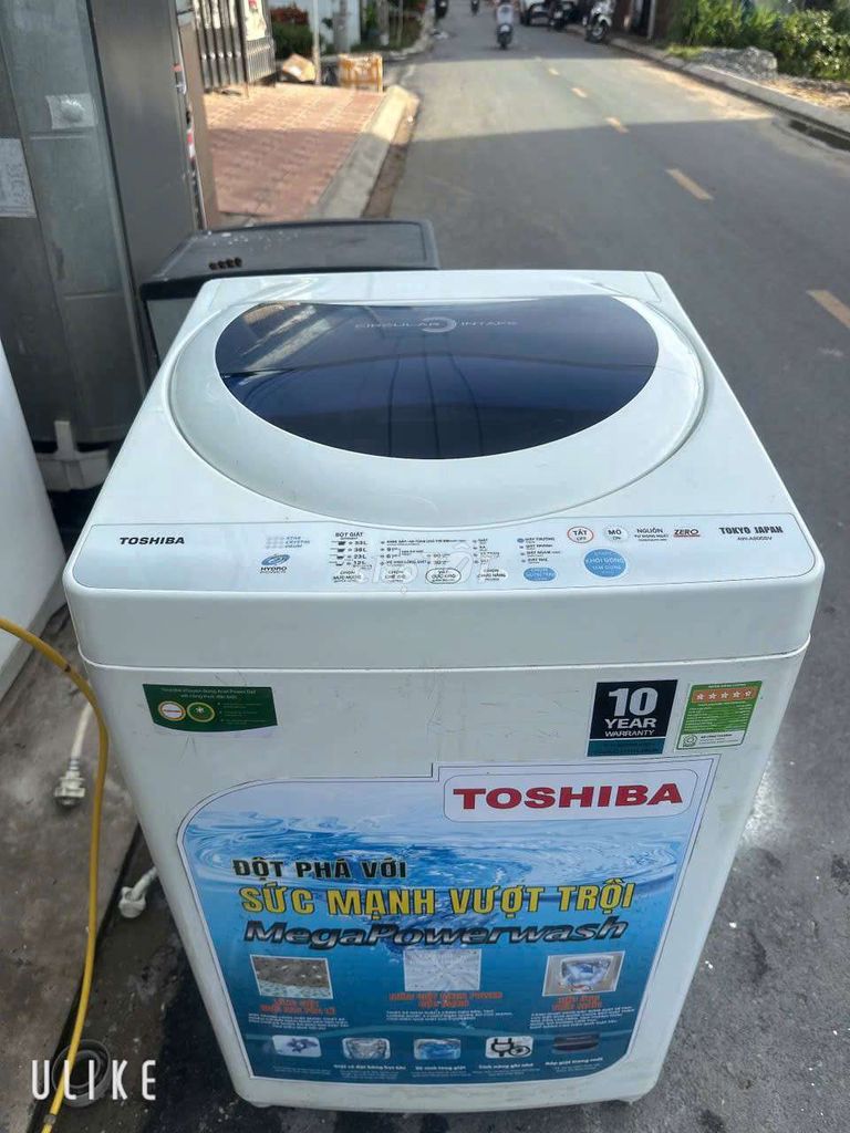 Máy giặt Toshiba 7kg Trắng có bảo hành. Mua bán Máy giặt tại Quận Ninh Kiều Cần Thơ được đăng bởi Hữu Nghị Mua Bán Mặt Hàng Điện Lạnh hình 1