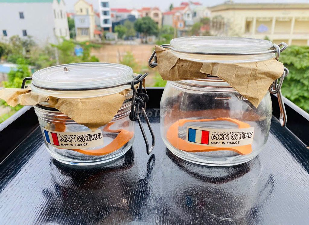 Hũ đựng thực phẩm Mon Chere Thủy tinh. Mua bán Dụng cụ nhà bếp tại Huyện Hoài Đức Hà Nội được đăng bởi Phạm Hương hình 1