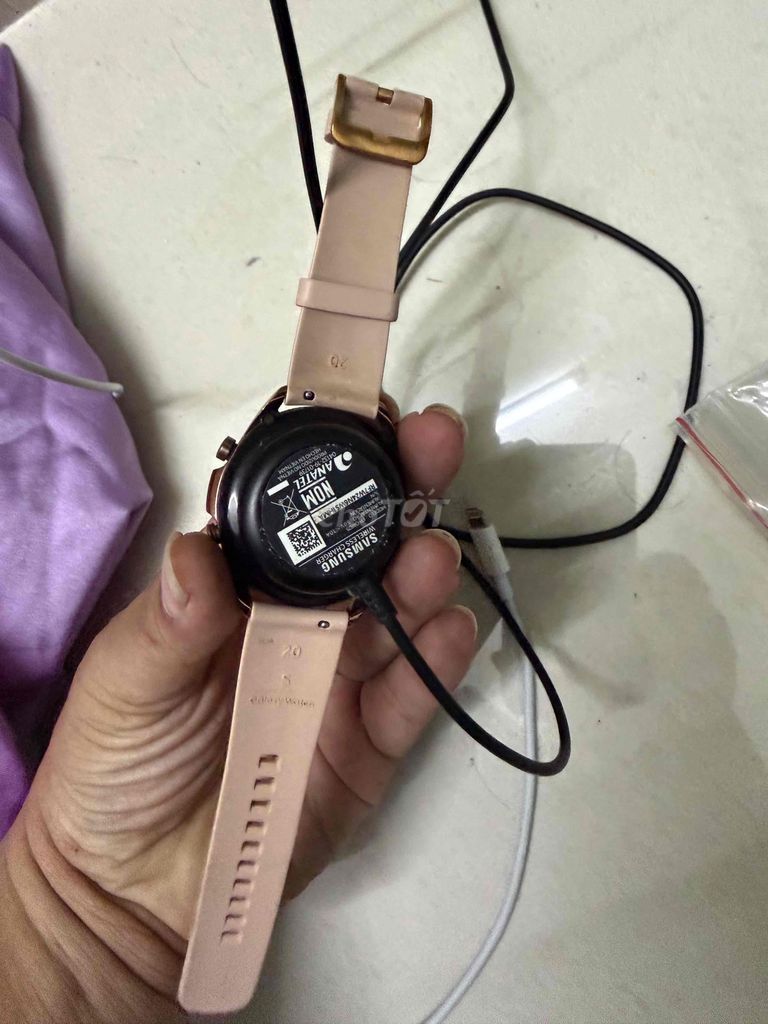 Samsung Galaxy Watch 3 size 44mm dây sạc zin. Mua bán Thiết bị đeo thông minh tại Thành phố Thủ Đức Tp Hồ Chí Minh được đăng bởi bin  hình 1