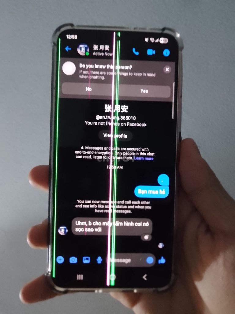 Like New Samsung S22 Hồng màn hình sọc. Mua bán Điện thoại tại Huyện Hòa Thành Tây Ninh được đăng bởi Tommy Parky hình 1