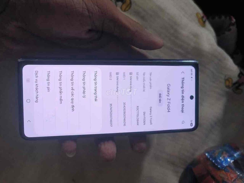 Samsung Galaxy Z Fold4 Đen Snapdragon 8 Gen 1. Mua bán Điện thoại tại Huyện Hóc Môn Tp Hồ Chí Minh được đăng bởi Khang Nguyen hình 1