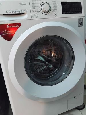 Bán máy giặt cửa trước LG inverter DD 8kg mới 99%