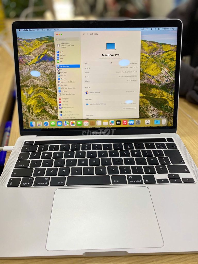 Macbook Pro 13in 2020 Core i5 & i7 Ram 16Gb& 32Gb. Mua bán Laptop tại Quận 10 Tp Hồ Chí Minh được đăng bởi Lapvn hình 1