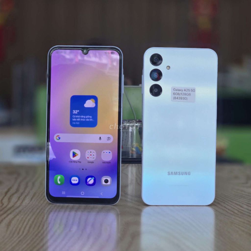 🔥Samsung A25 5G 6/128GB Xanh Likenew Giá Tốt. Mua bán Điện thoại tại Quận Ngô Quyền Hải Phòng được đăng bởi TRAN SONG HA hình 1