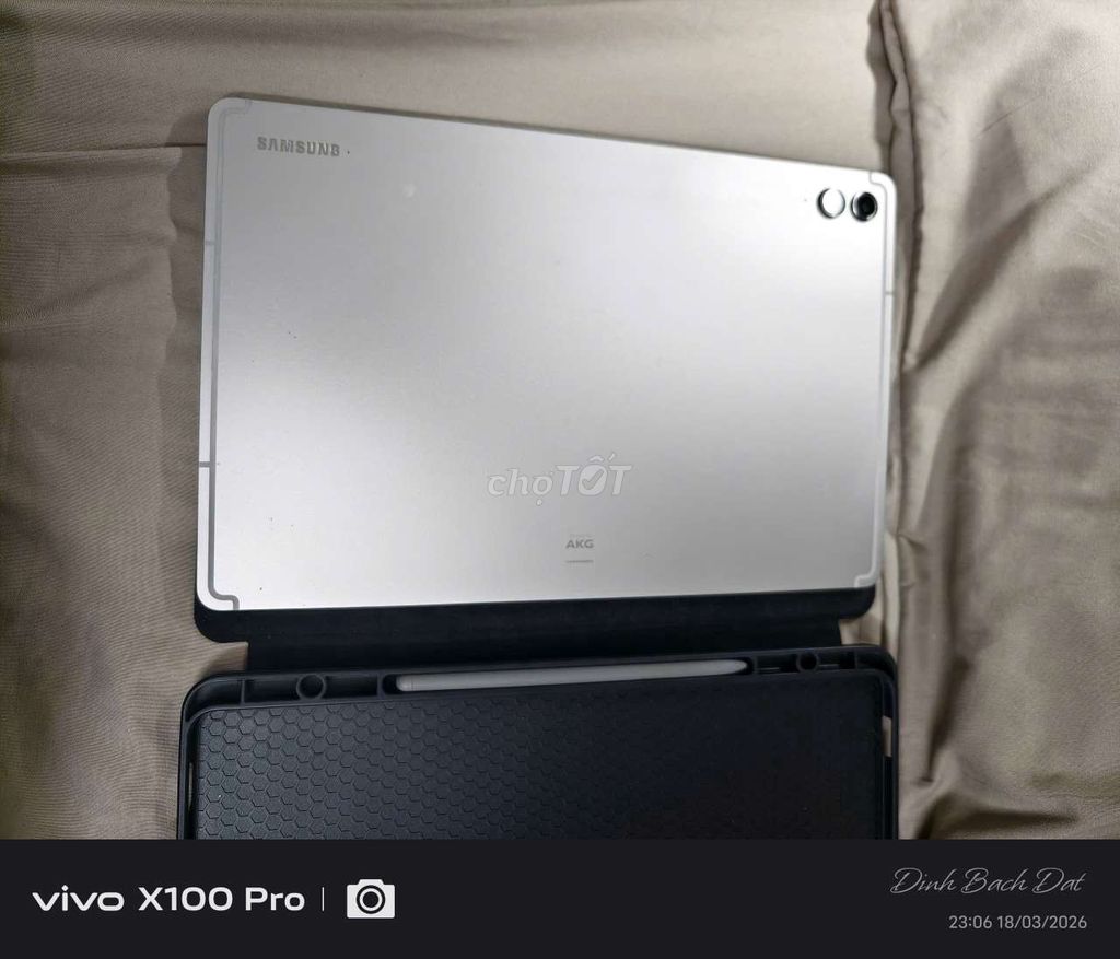 Samsung Galaxy Tab S9 FE+ Bạc. Mua bán Máy tính bảng tại Quận Bình Thạnh Tp Hồ Chí Minh được đăng bởi Thiên Vương hình 1