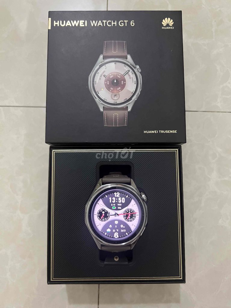 Bán Huawei Watch GT6 chính hãng 99% Full Box. Mua bán Thiết bị đeo thông minh tại Quận 4 Tp Hồ Chí Minh được đăng bởi Quang Phuong hình 1