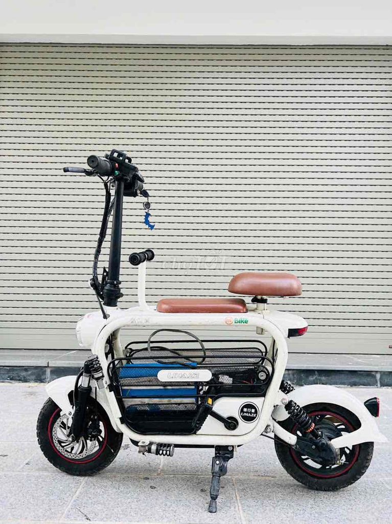 Xe đạp điện Lihaze Trắng Gấp gọn. Mua bán Xe điện tại Quận Nam Từ Liêm Hà Nội được đăng bởi Bùi Anh Dũng hình 3