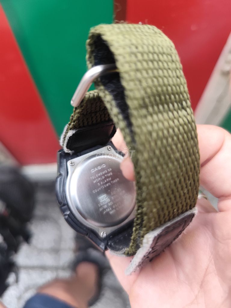 Đồng hồ Casio Unisex Xanh rêu Vải. Mua bán Đồng hồ tại Quận Gò Vấp Tp Hồ Chí Minh được đăng bởi Nguyên Nguyên hình 1