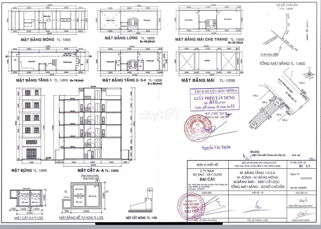 Bán đất Bà Điểm, Hóc Môn. 5x20m MT đường Tiền Lân 17, có sẵn GPXD