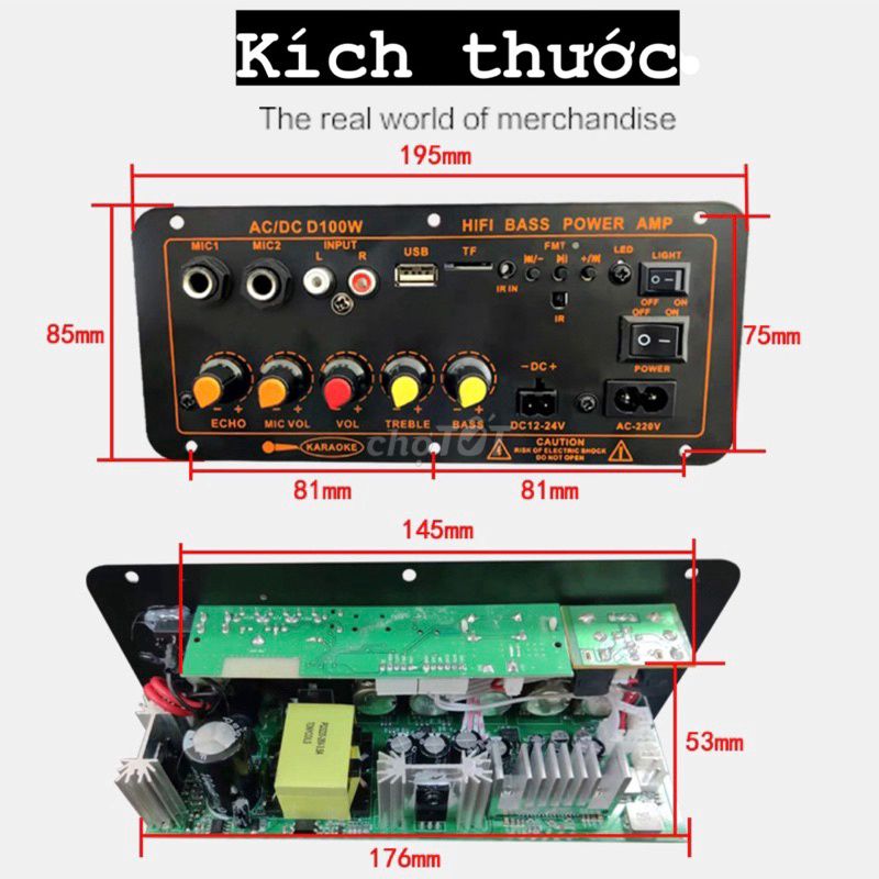 Mạch khuếch đại D100. Mua bán Tivi, Âm thanh tại Huyện Tiên Phước Quảng Nam được đăng bởi Bình Nguyễn hình 1