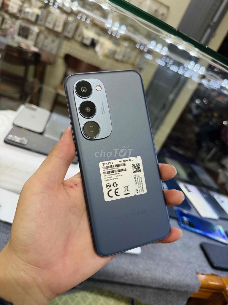 Tecno Spark 40 Pro+ 256GB Xám zin đẹp 99. Mua bán Điện thoại tại Huyện Tam Bình Vĩnh Long được đăng bởi Trong Tran hình 1