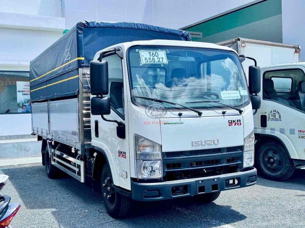 ISUZU QKR 270 THÙNG BẠT BỬNG NHÔM - LƯỢM