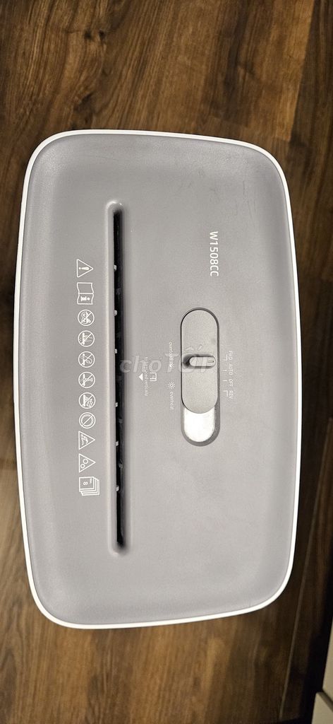 Máy hủy tài liệu HP W1508CC Trắng. Mua bán Đồ dùng văn phòng tại Quận Đống Đa Hà Nội được đăng bởi Anh Trần hình 1