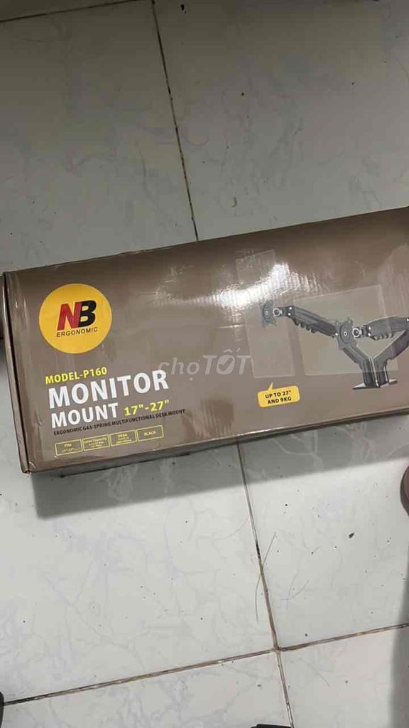 Giá đỡ màn hình NB Ergonomic P160. Mua bán Phụ kiện (Màn hình, Chuột...) tại Quận 7 Tp Hồ Chí Minh được đăng bởi Huy Võ hình 1