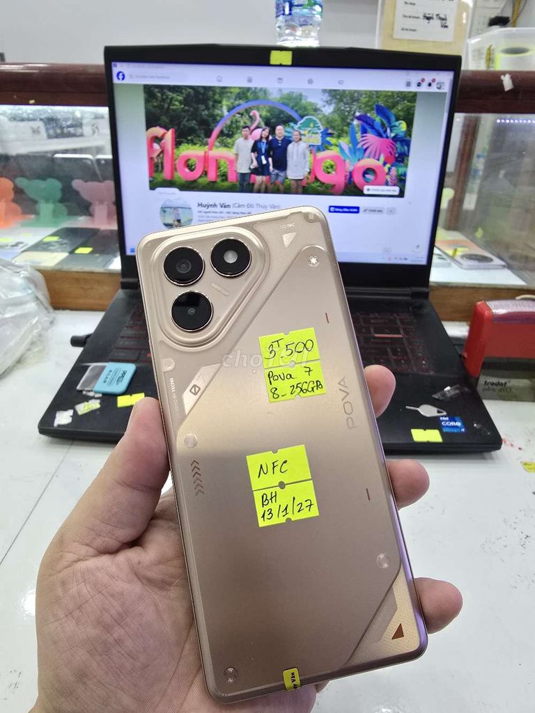 Tecno Pova 7 8GB 256GB . Mua bán Điện thoại tại Thành phố Long Xuyên An Giang được đăng bởi Facebook Cầm Đồ Thúy Vân hình 1