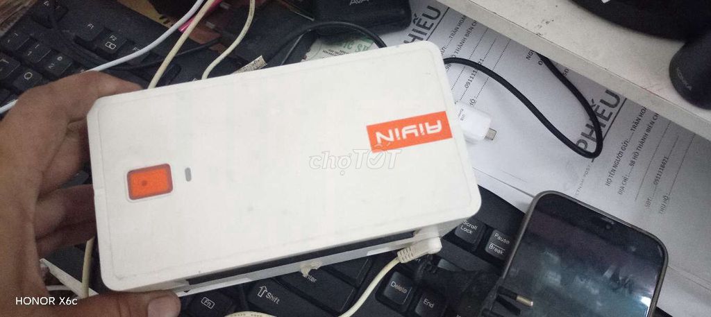 Máy in nhãn AIYIN A70 Trắng nhỏ gọn. Mua bán Đồ dùng văn phòng tại Quận 8 Tp Hồ Chí Minh được đăng bởi  poony house hình 1